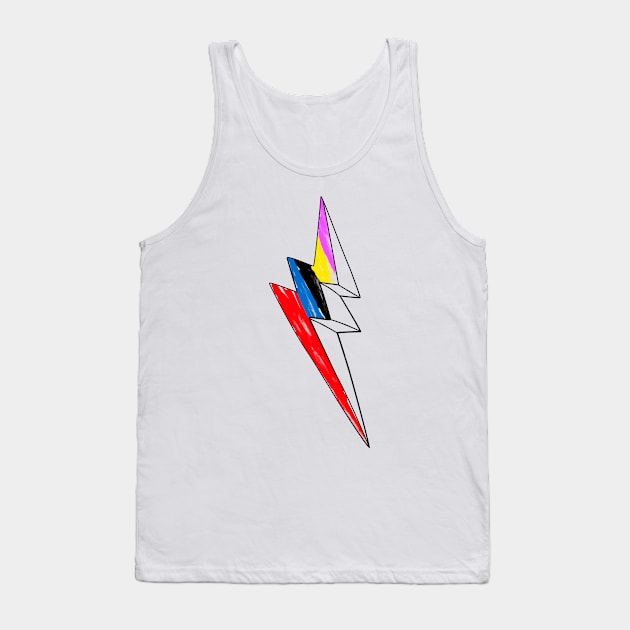 Power Thunder Tank Top by MIKELopez